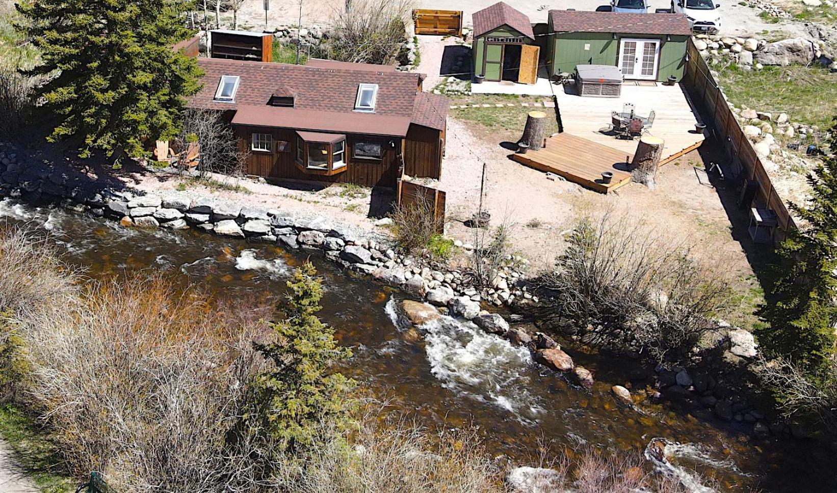 Thorpe On The Water. Creekside Nederland Cabin. Εξωτερικό φωτογραφία
